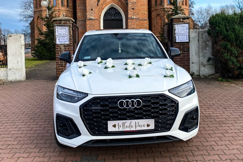nowoczesny samochód do ślubu